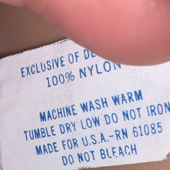 Vintage Undercover Wear 70s Lavender long nightgown Size Medium - Picture 6 of 8